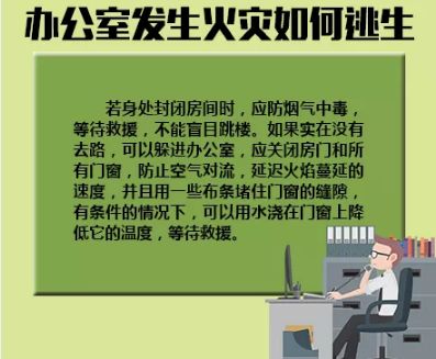 办公室日常如何防火七